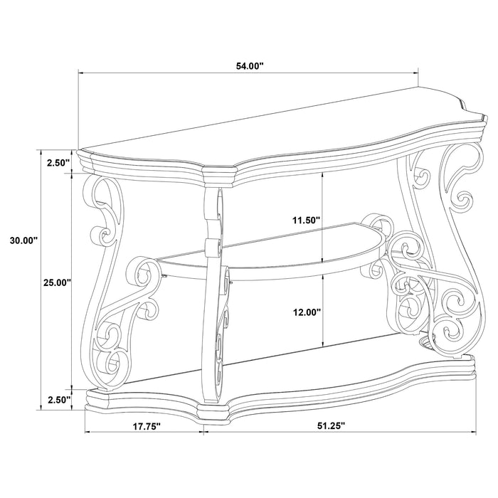 Five Star Furniture - Laney Console Table