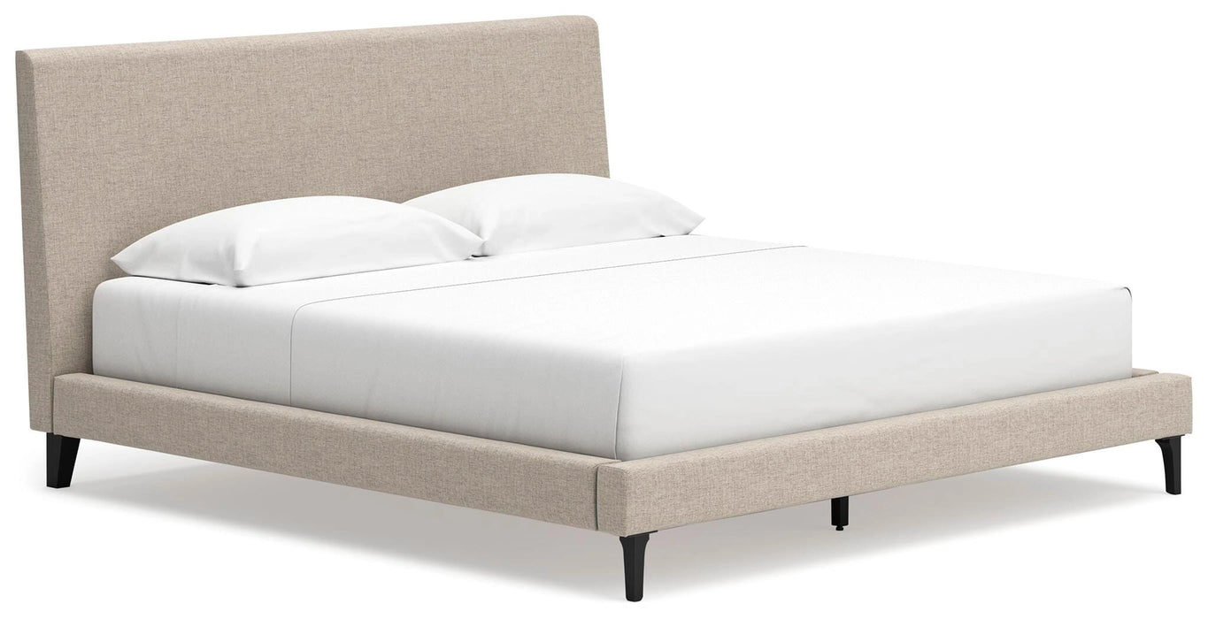 Five Star Furniture - Cielden Upholstered Bed with Roll Slats