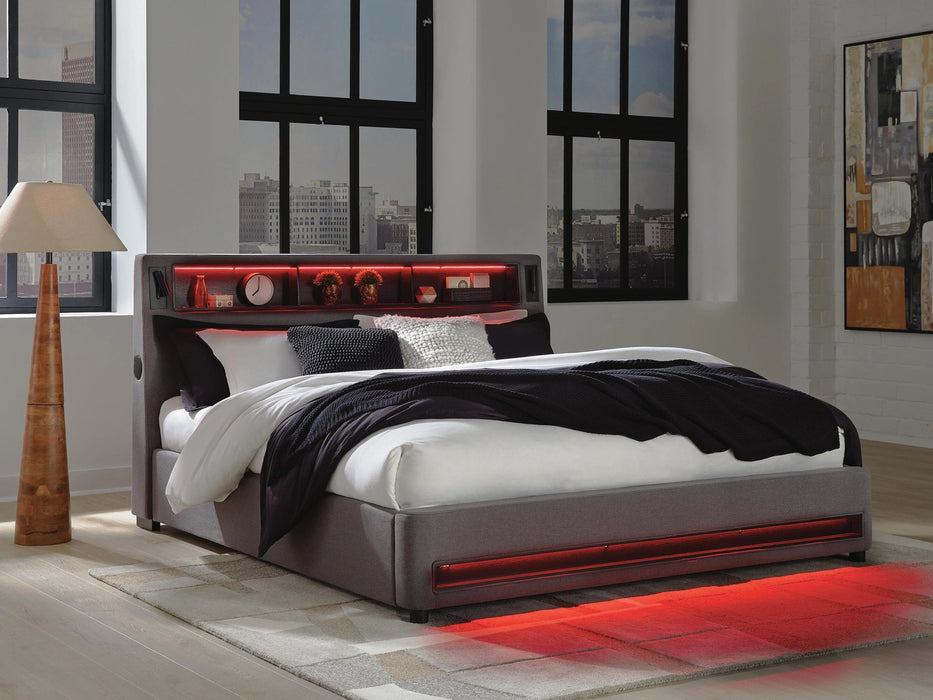 Five Star Furniture - Verishaw Upholstered Bed