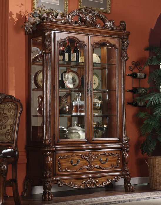 Five Star Furniture - Dresden Cherry Oak Curio Cabinet
