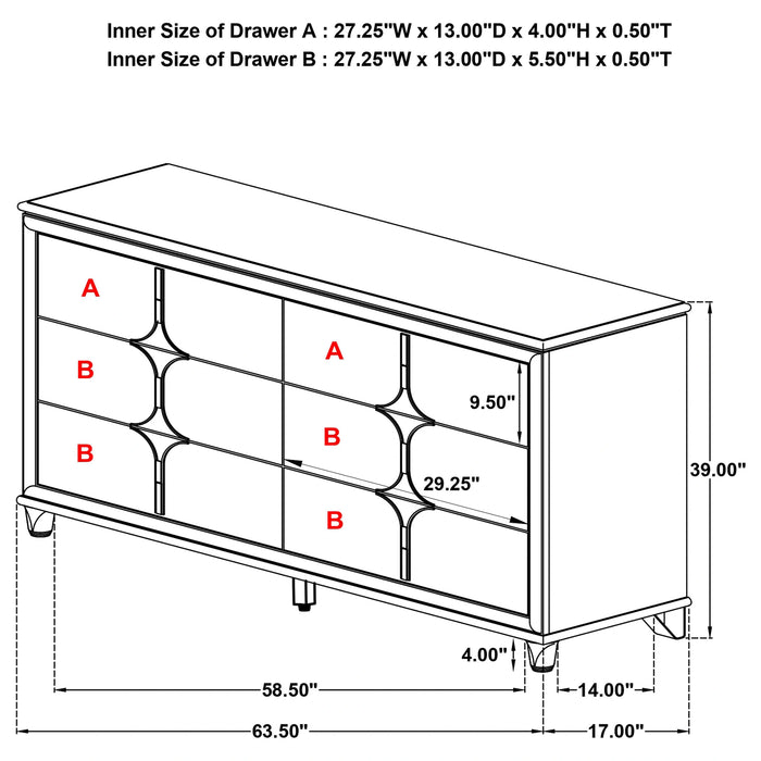 Five Star Furniture - Olivia Bedroom Set