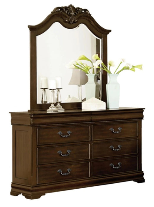Five Star Furniture - Mont Belvieu Mirror in Dark Cherry 1869-6