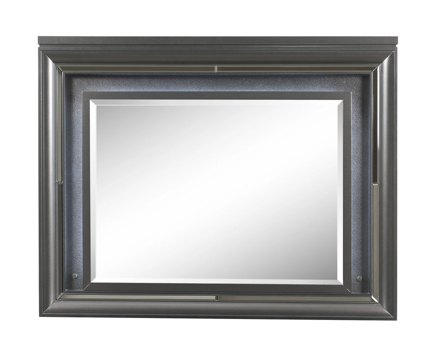 Five Star Furniture - Sawyer Metallic Gray Mirror (LED)
