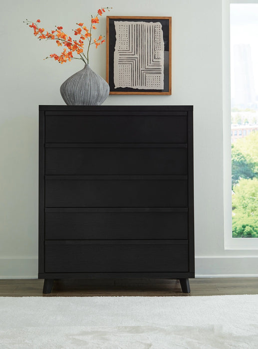Five Star Furniture - Danziar Wide Chest of Drawers