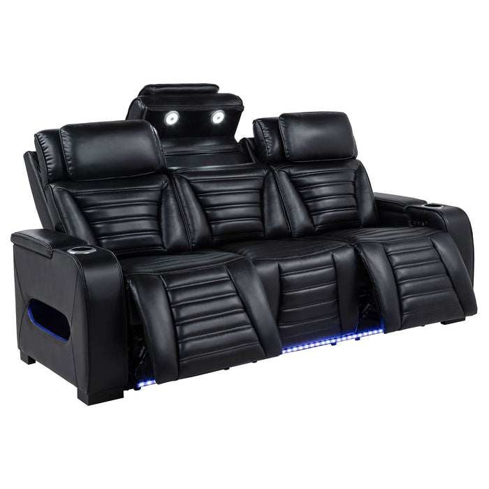 Five Star Furniture - Zuma Dual Power Reclining Sofa Set