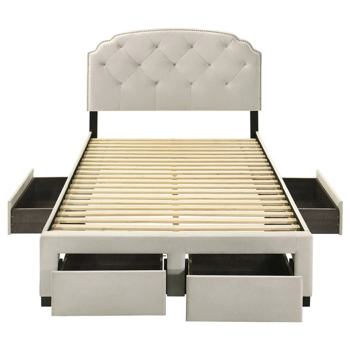 Five Star Furniture - Marianna Panel Platform Storage Bed