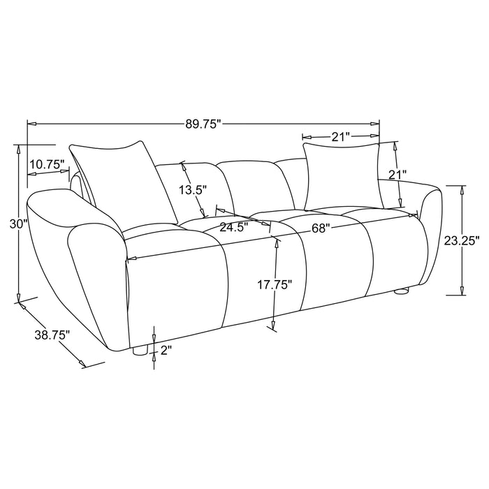 Five Star Furniture - Destino Sofa Set
