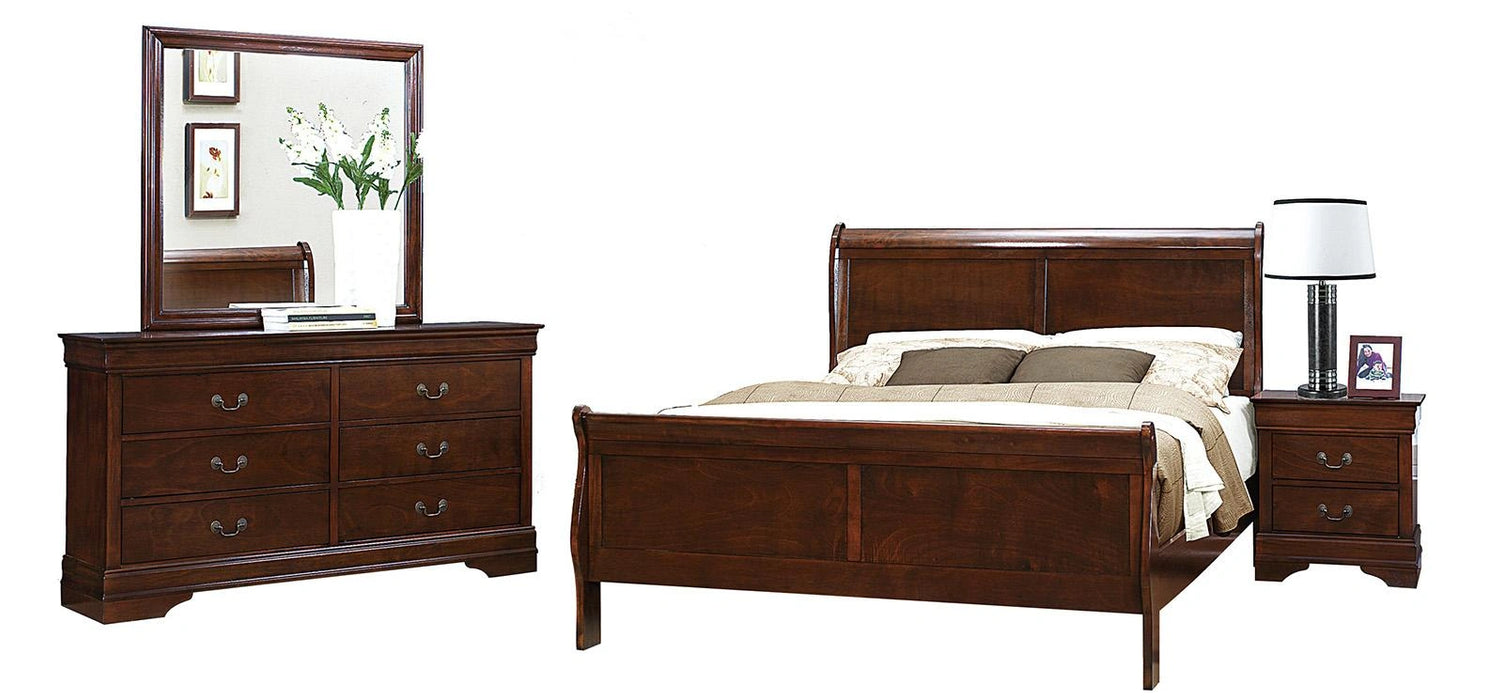 Five Star Furniture - Mayville 6 Drawer Dresser in Brown Cherry 2147-5