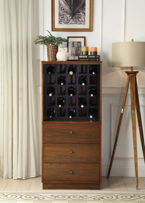 Five Star Furniture - Wiesta Walnut Wine Cabinet