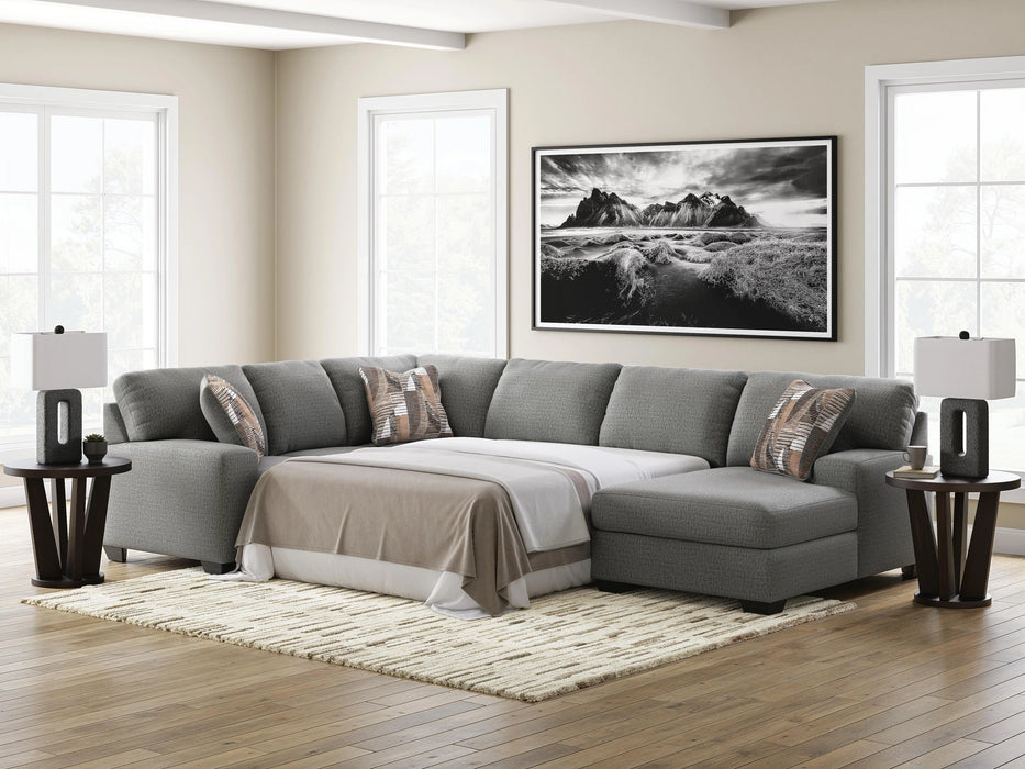 Five Star Furniture - Clarington Sleeper Sectional with Chaise