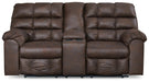 Five Star Furniture - Derwin Reclining Loveseat with Console image