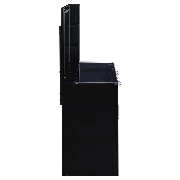 Five Star Furniture - Flora Makeup Vanity Table with LED Mirror and Stool