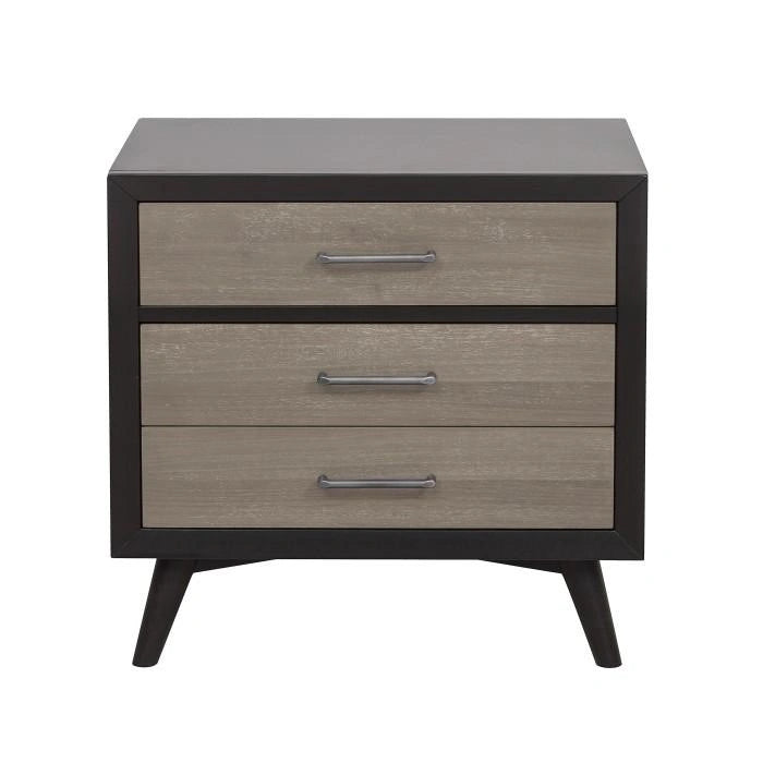 Five Star Furniture - Raku 3 Drawer Nightstand in Gray 1711-4