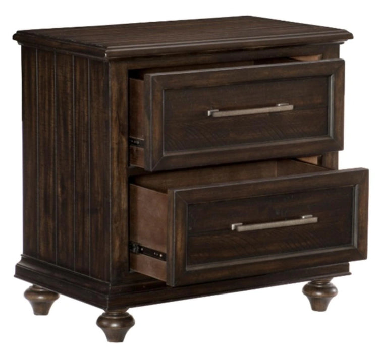 Five Star Furniture - Cardona Nightstand in Driftwood Charcoal 1689-4