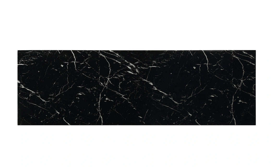 Five Star Furniture - Brancaster Marble & Aluminum Bar Table