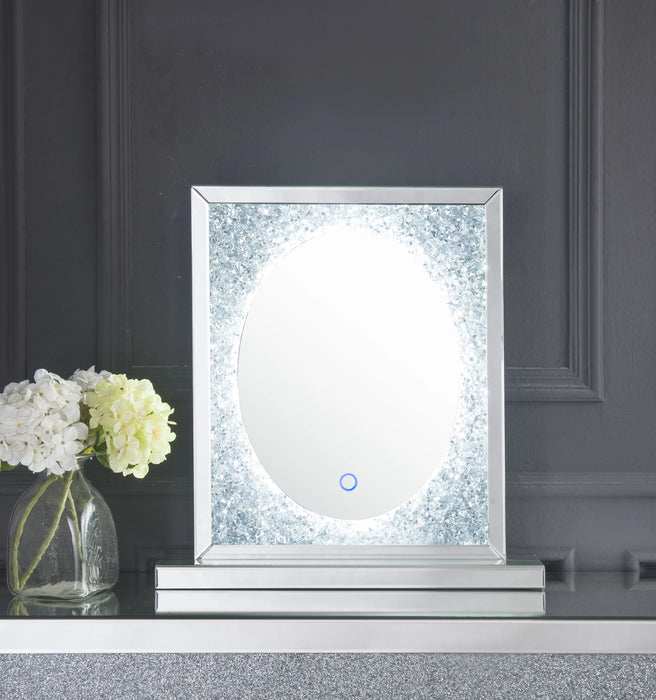 Five Star Furniture - Noralie Mirrored & Faux Diamonds Accent Decor (LED)