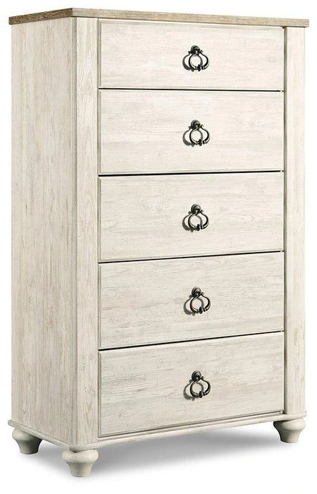 Five Star Furniture - Willowton Chest of Drawers image