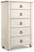 Five Star Furniture - Willowton Chest of Drawers image