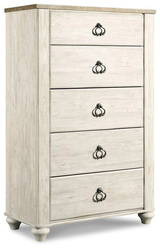 Five Star Furniture - Willowton Chest of Drawers image