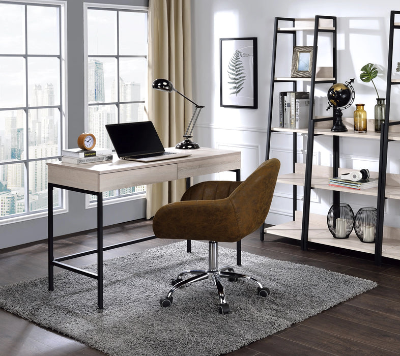 Five Star Furniture - Wendral Natural & Black Desk