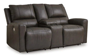Five Star Furniture - Boxmere Power Reclining Loveseat with Console