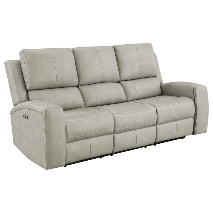 Five Star Furniture - Brickston Triple Power Reclining Sofa Set