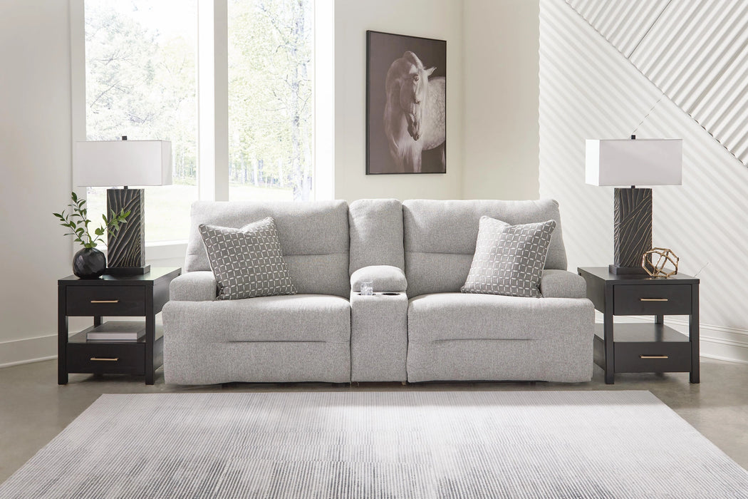Five Star Furniture - Acklen Place Power Sectional Reclining Sofa with Storage Console