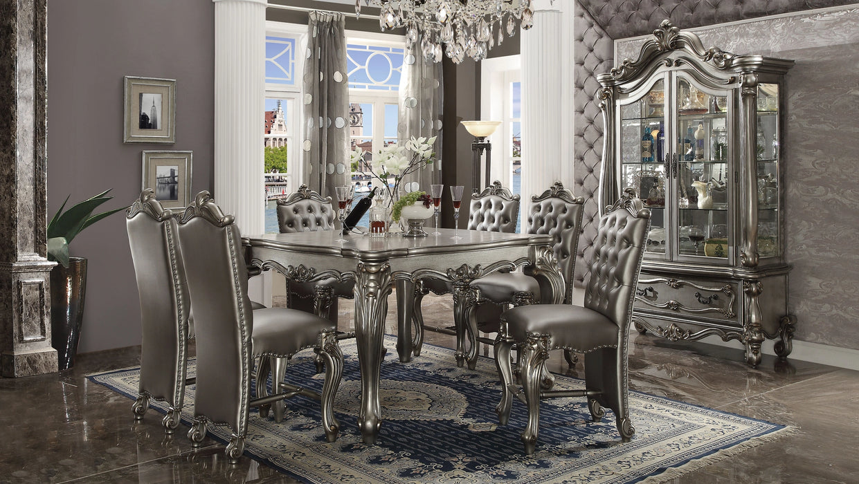 Five Star Furniture - Versailles Antique Platinum Counter Height Table