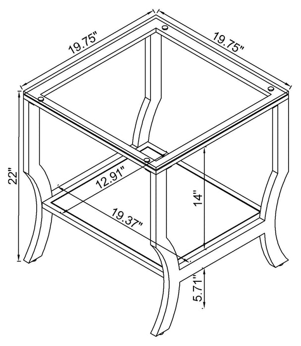 Five Star Furniture - Saide End Table
