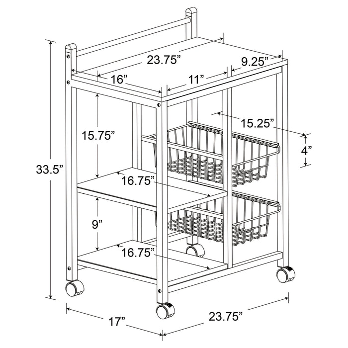 Five Star Furniture - Kelvin Kitchen Cart