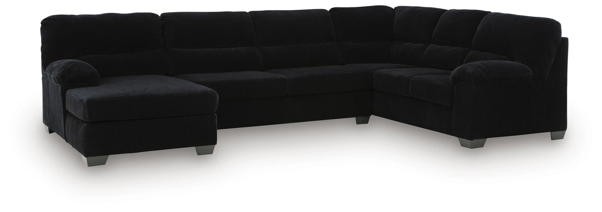 Five Star Furniture - SimpleJoy 3-Piece Sectional w/ Chaise