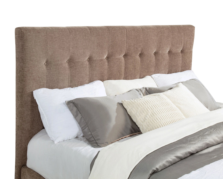 Five Star Furniture - Senna Panel Bed with Bluetooth Speaker and Flame Visualizer