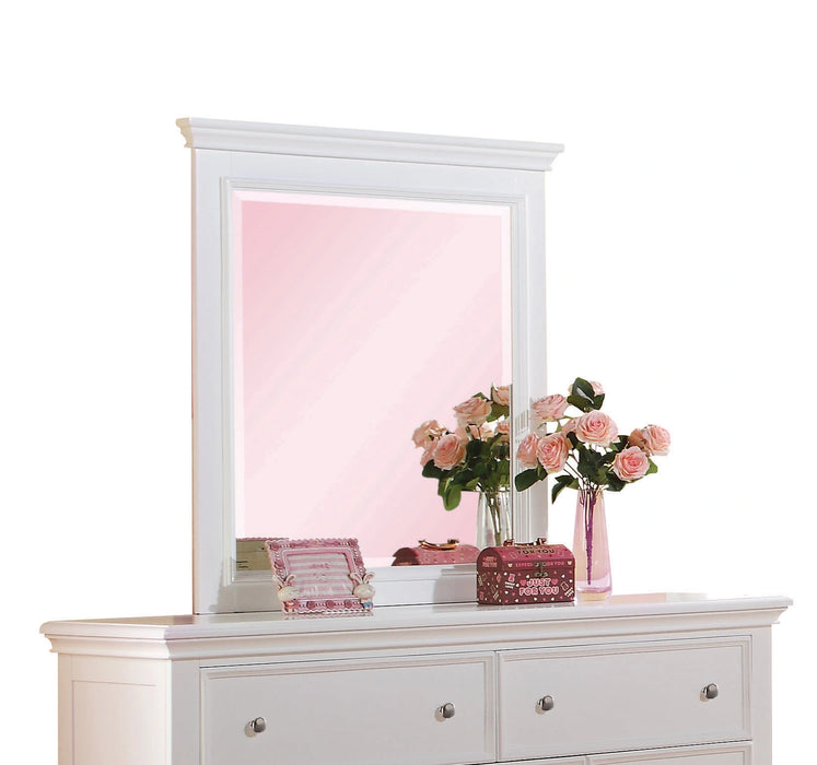 Five Star Furniture - Lacey White Mirror