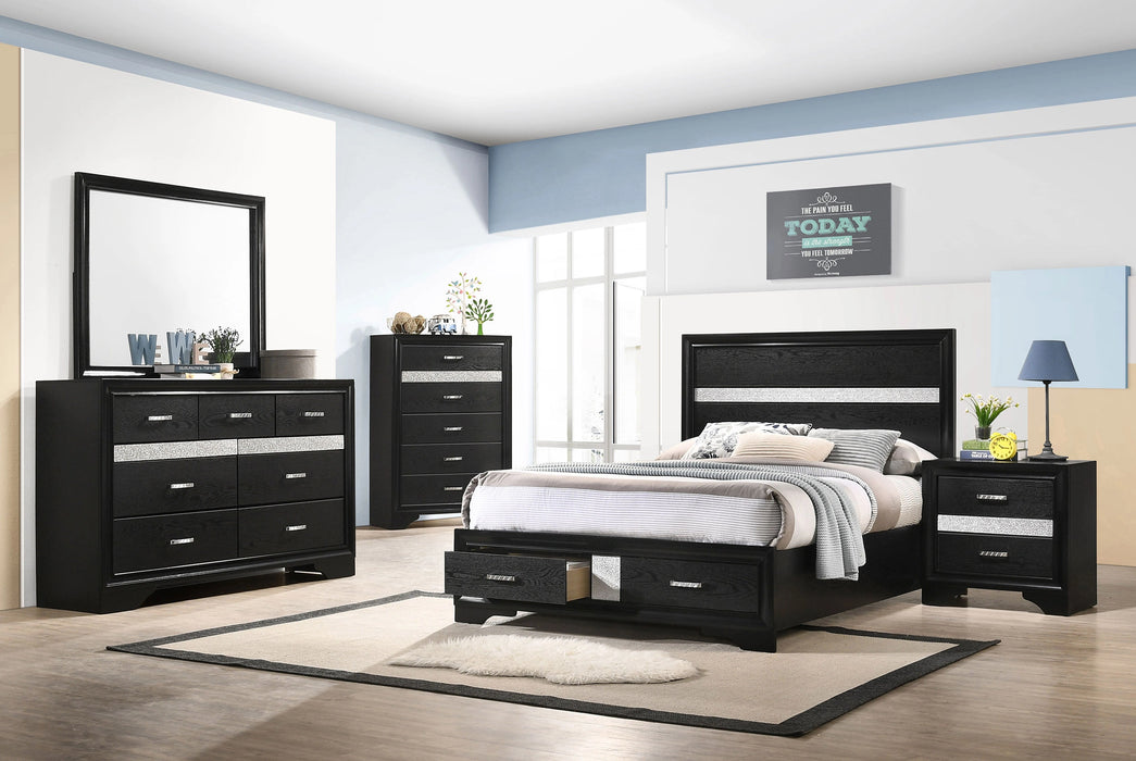 Five Star Furniture - Miranda Panel Platform Storage Bed