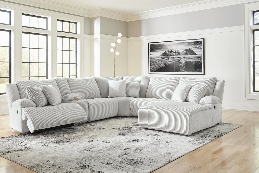 Five Star Furniture - Top Tier Reclining Sectional with Chaise