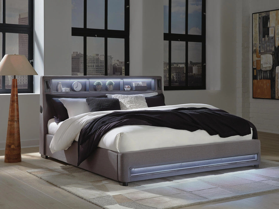 Five Star Furniture - Verishaw Upholstered Bed