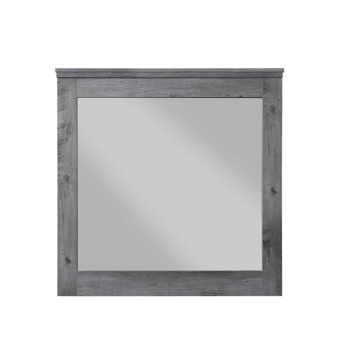 Five Star Furniture - Vidalia Rustic Gray Oak Mirror