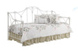 Five Star Furniture - Halladay Twin Metal Daybed with Floral Frame White image