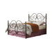 Five Star Furniture - London Eastern King Metal Scroll Bed Dark Bronze image