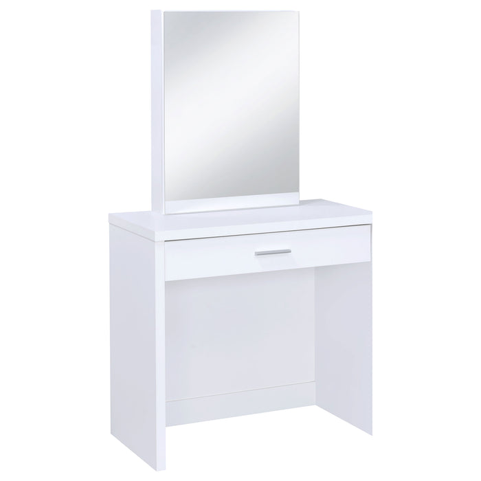 Five Star Furniture - Harvey Makeup Vanity Table with Mirror and Stool