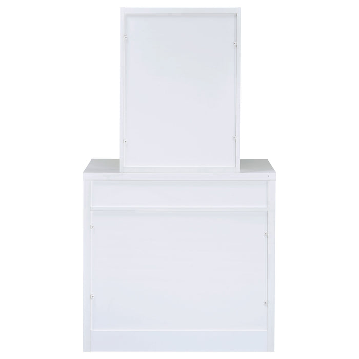 Five Star Furniture - Harvey Makeup Vanity Table with Mirror and Stool