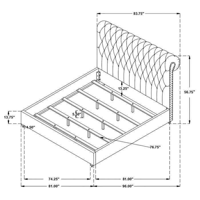 Five Star Furniture - Devon Panel Bed