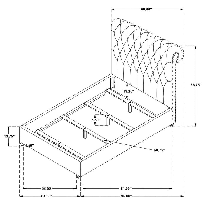 Five Star Furniture - Devon Panel Bed