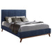 Five Star Furniture - Charity Full Upholstered Bed Blue image