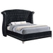 Five Star Furniture - Barzini Eastern King Tufted Upholstered Bed Black image