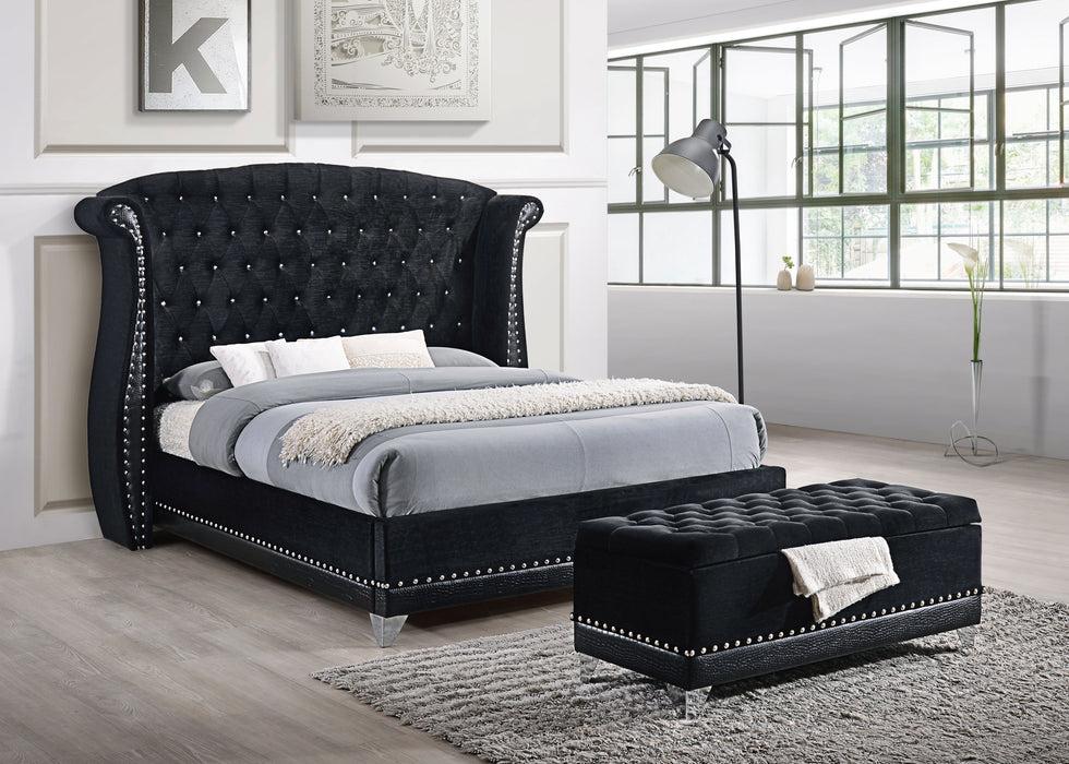 Five Star Furniture - Barzini Wingback Platform Bed