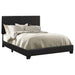 Five Star Furniture - Dorian Upholstered Eastern King Bed Black image