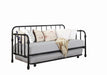 Five Star Furniture - Marina Twin Metal Daybed with Trundle Black image