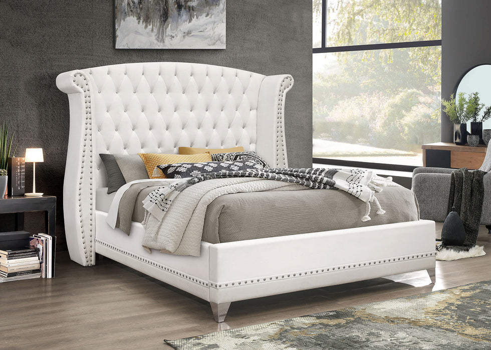 Five Star Furniture - Barzini Wingback Platform Bed