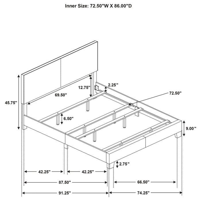Five Star Furniture - Dorian Panel Bed